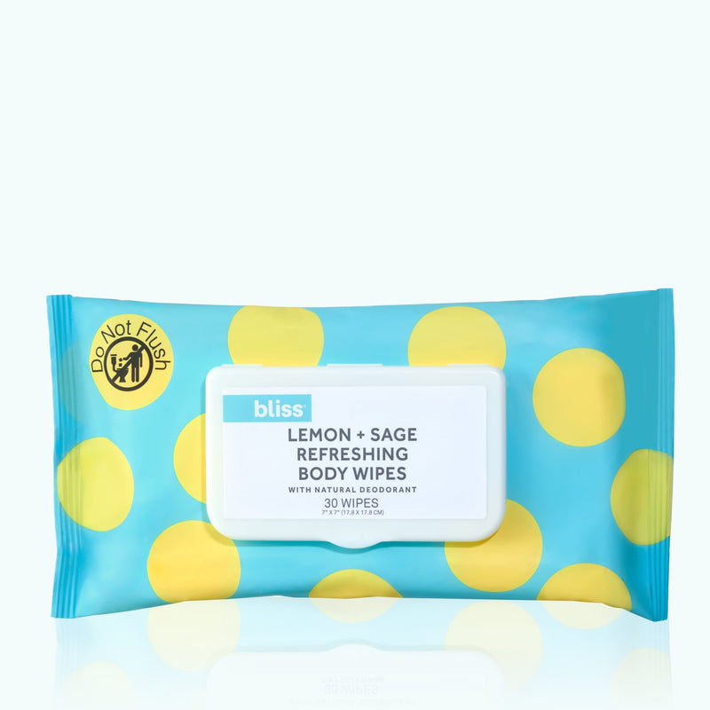 Bliss Lemon & Sage Refreshing Body Wipes product image