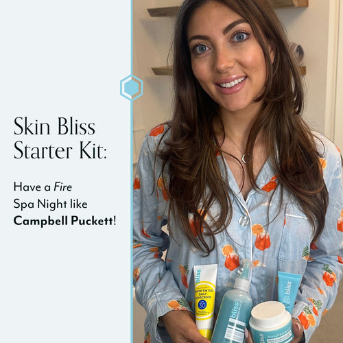 Have a spa night like Campbell Puckett with the Bliss Starer Kit 