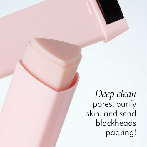 Bliss Blackhead Banish Kit includes the Blackhead Breakdown Stick that deep cleans pores and sends blackheads packing