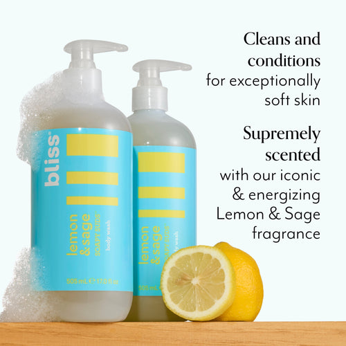 Lemon & Sage Soapy Suds Body Wash